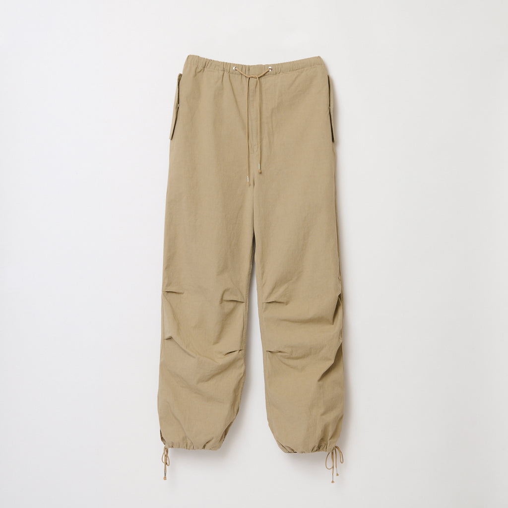 SHISHIKUI パラシュートパンツグレージュparachute pants