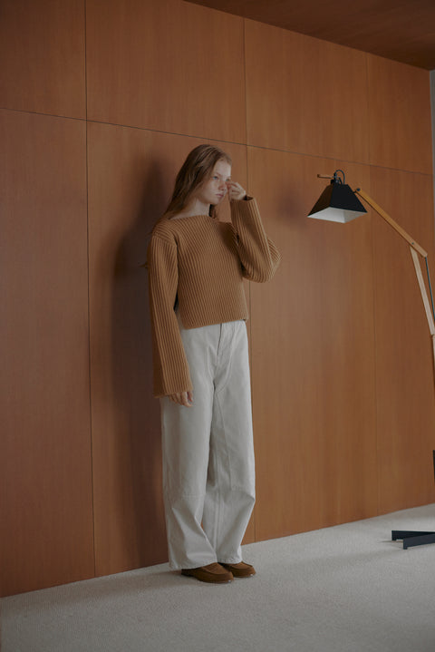 Boat neck / CAMEL