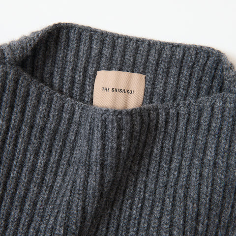 Boat neck / GRAY