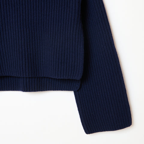 Boat neck / NAVY