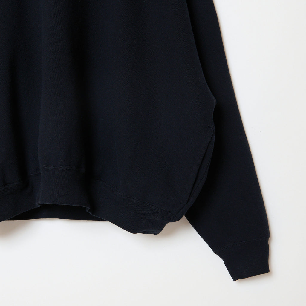 THE SHISHIKUI Brushed Crew/Black