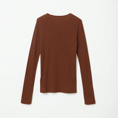 Long Sleeve / BROWN
