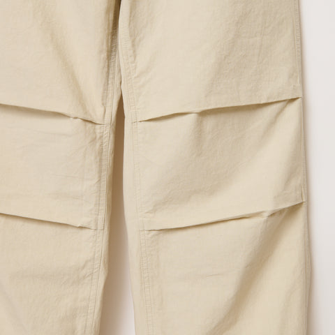 PARACHUTE PANTS / CREAM