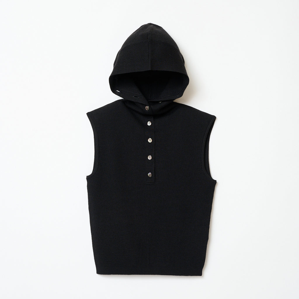 hoodie two / BLACK