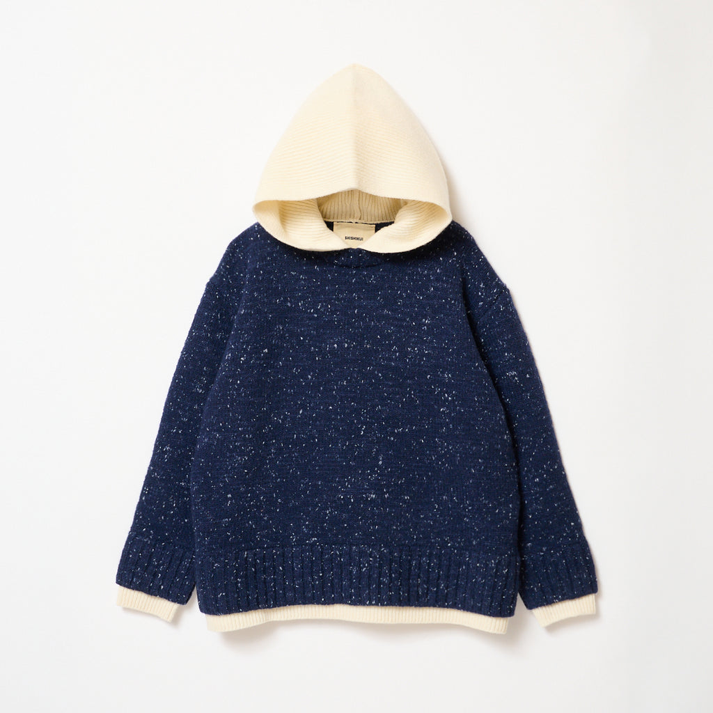 高品質の人気 THE NIJU フード付きニット SHISHIKUI トップス