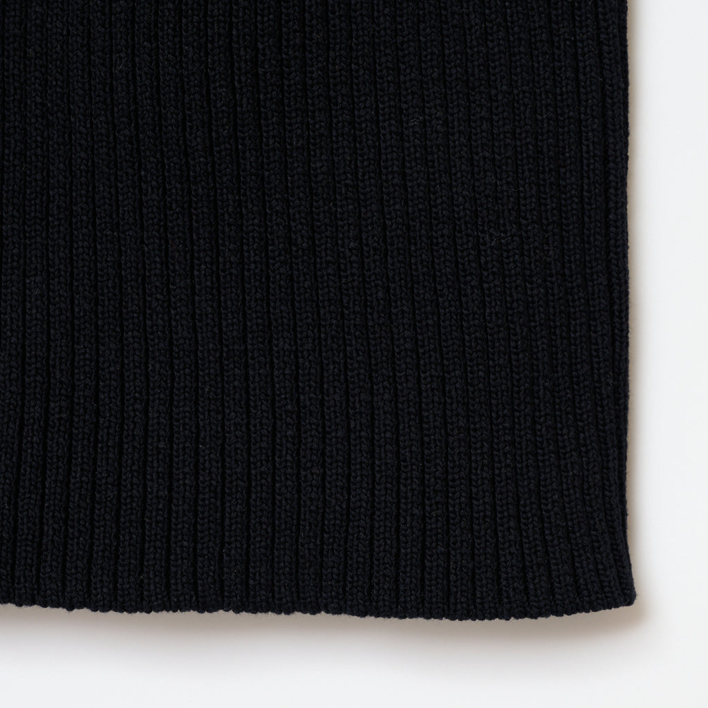 完売商品　shishikui RIBB TOP BLACK RIBB TOP / BLACK – SHISHIKUI