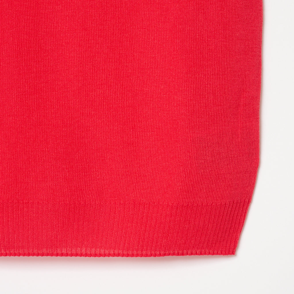 トップス SHISHIKUI holed north / RED holed north / RED – SHISHIKUI