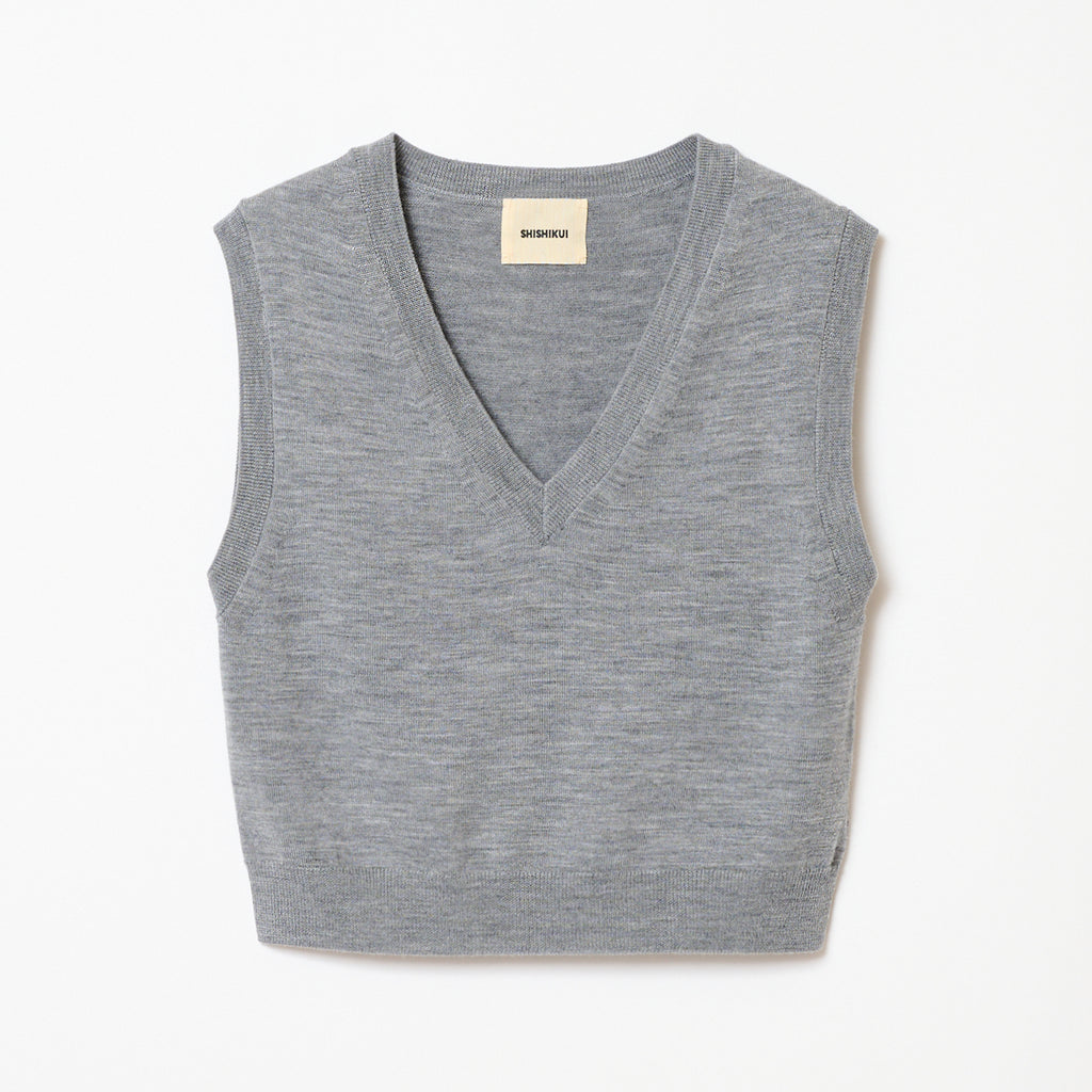 トップス SHISHIKUI TELEVI / GRAY Vui / GRAY – SHISHIKUI