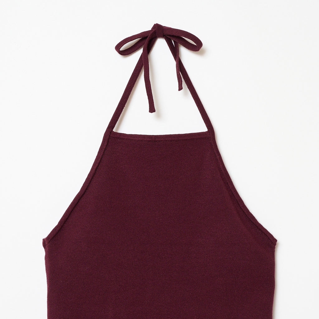 トップス THE SHISHIKUI HALTER IVORY HALTER / IVORY – SHISHIKUI