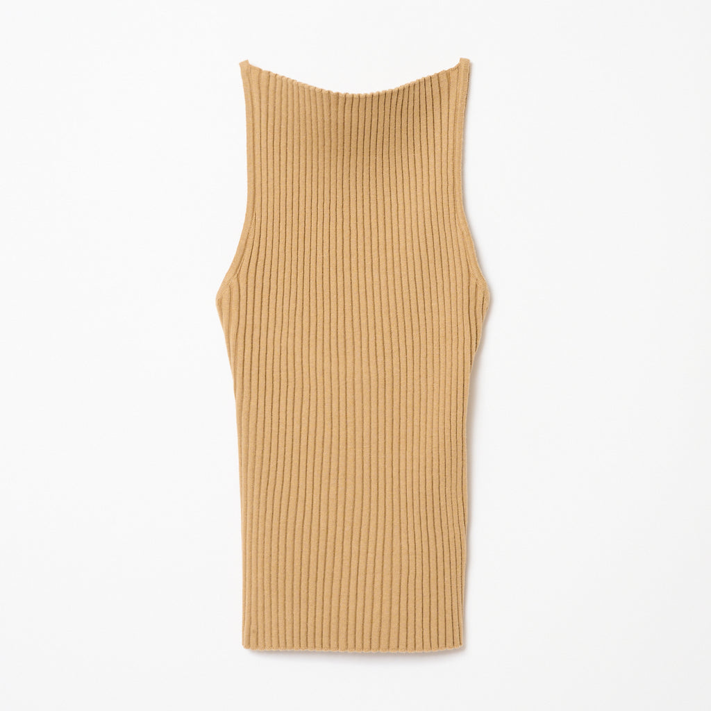THE SHISHIKUI⭐︎KNITCAMI ⭐︎BROWN KNIT CAMI / L.BROWN – SHISHIKUI