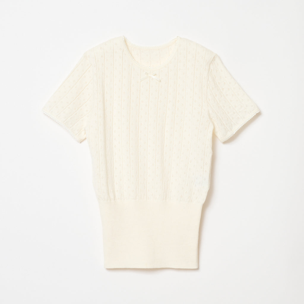 トップス THE SHISHIKUI eyelet / OFF WHITE eyelet / OFF WHITE – SHISHIKUI
