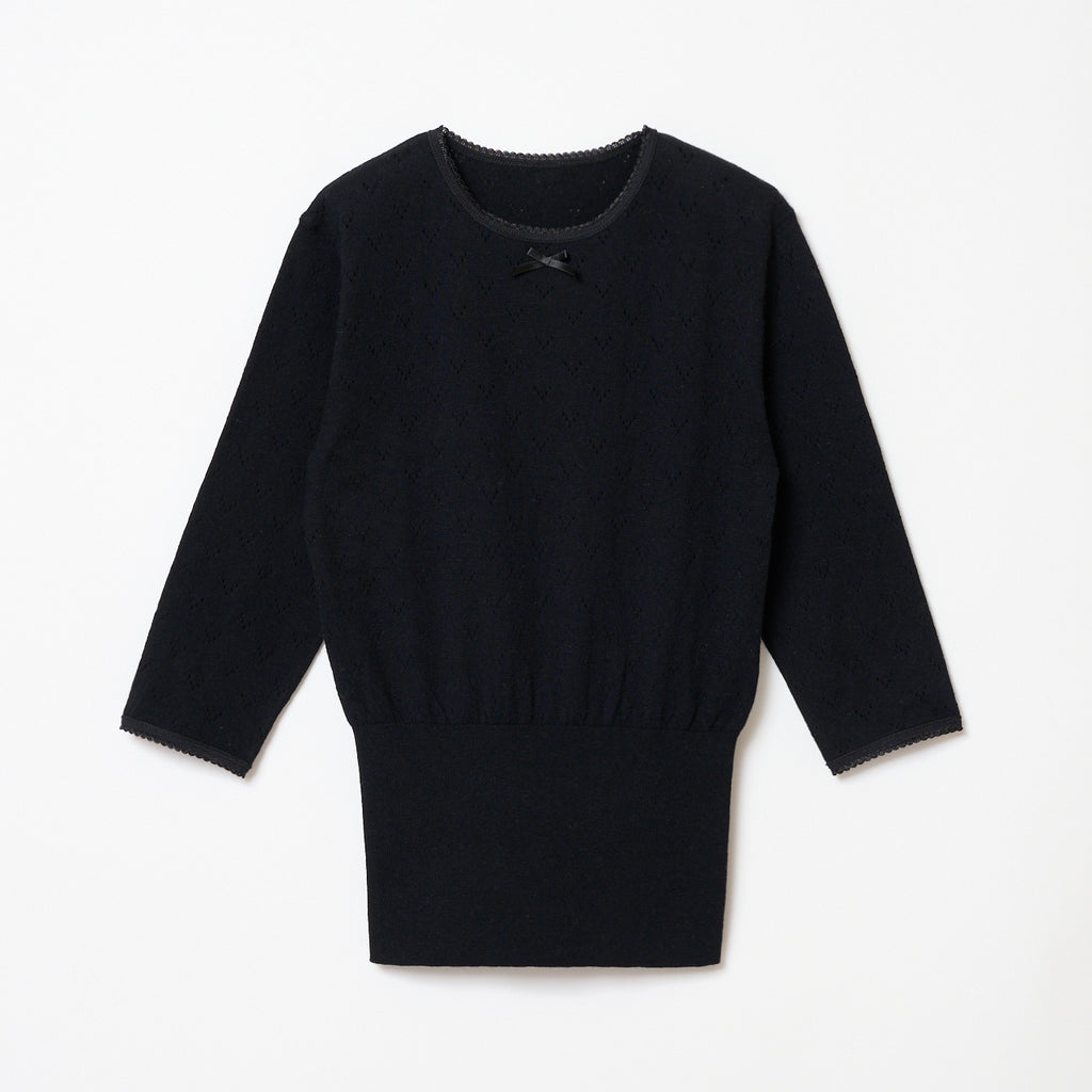美品♪ THE SHISHIKUI eyelet long / BLACK eyelet / BLACK – SHISHIKUI