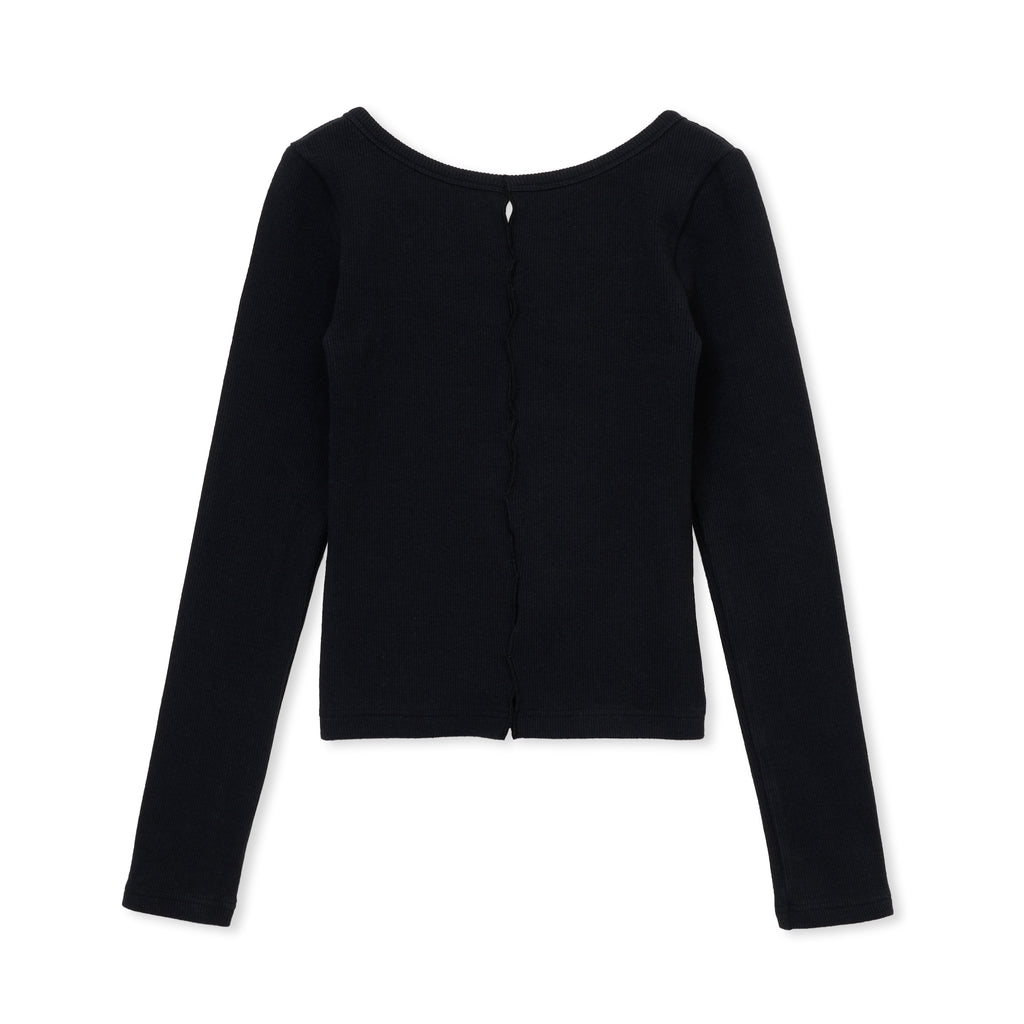福袋安いいね半額ストア holed topp / BALCK – SHISHIKUI トップス