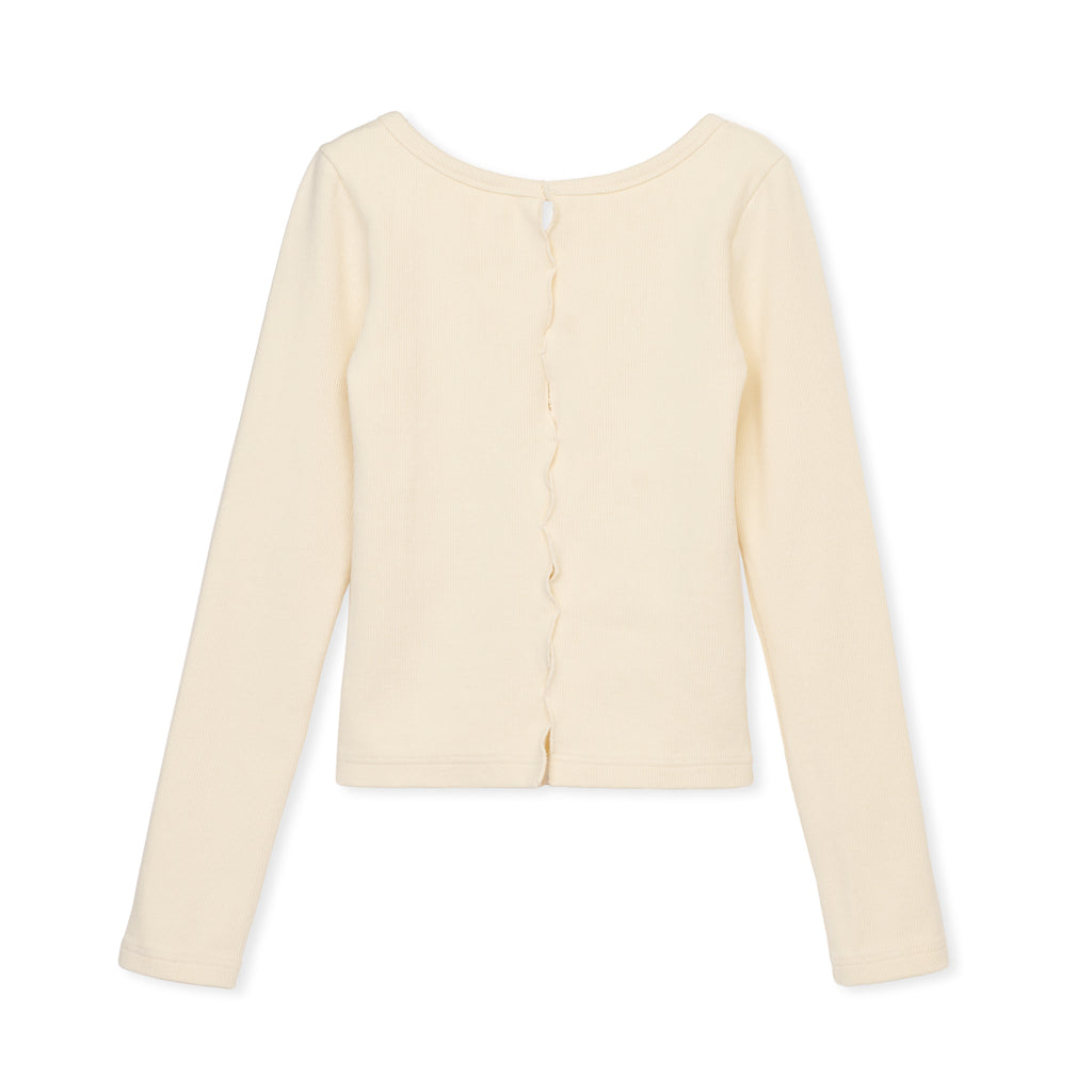 低価格 holed topp SHISHIKUI – WHITE / トップス