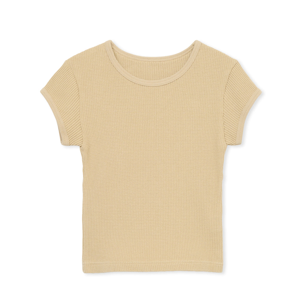 shishikui waffley長袖トップス　ベージュ WF / BEIGE – SHISHIKUI
