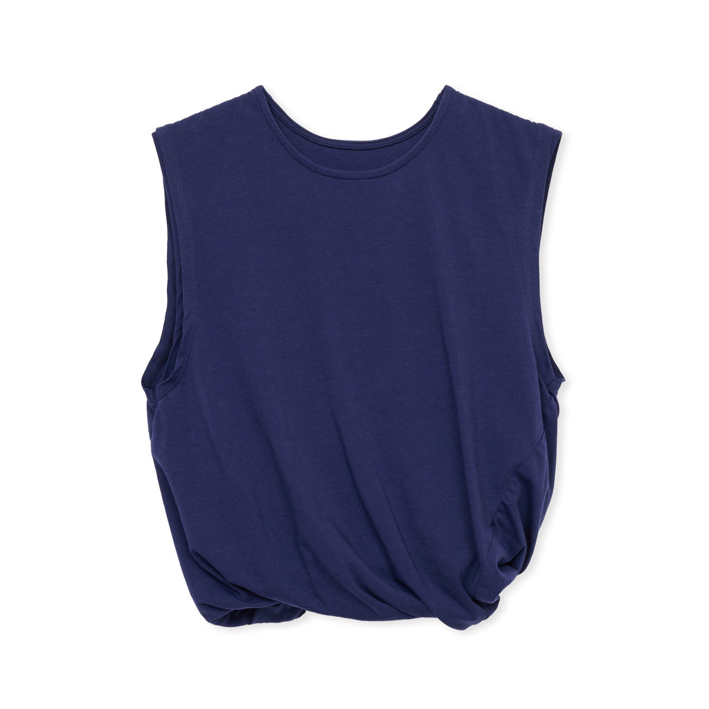 トップス THE SHISHIKUI RIBON / NAVY holed topp / NAVY – SHISHIKUI