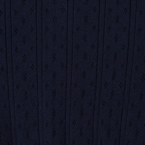 eyelet long / NAVY