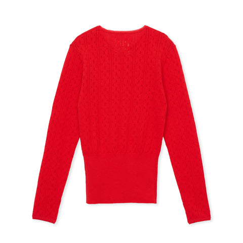 eyelet long / RED