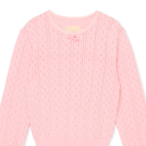 eyelet long / PINK