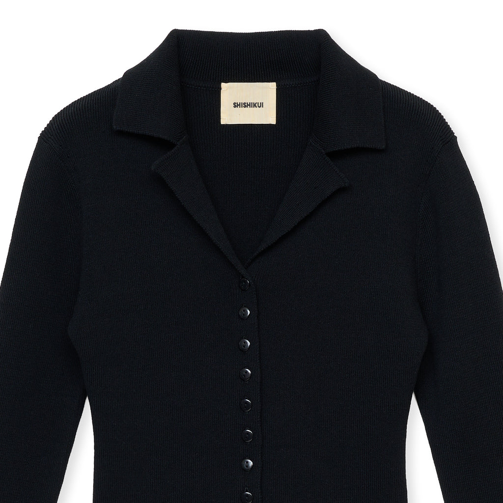 【値下げ】THE SHISHIKUI open collar / NAVY open collar / NAVY – SHISHIKUI
