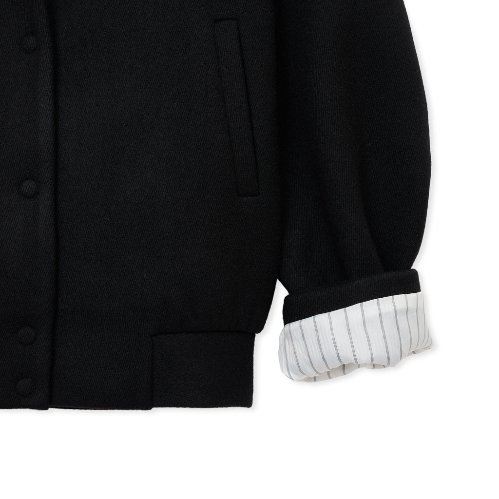 SHISHIKUI スタジャンWOOL JAK / BLACK WOOL JAK / BLACK – SHISHIKUI
