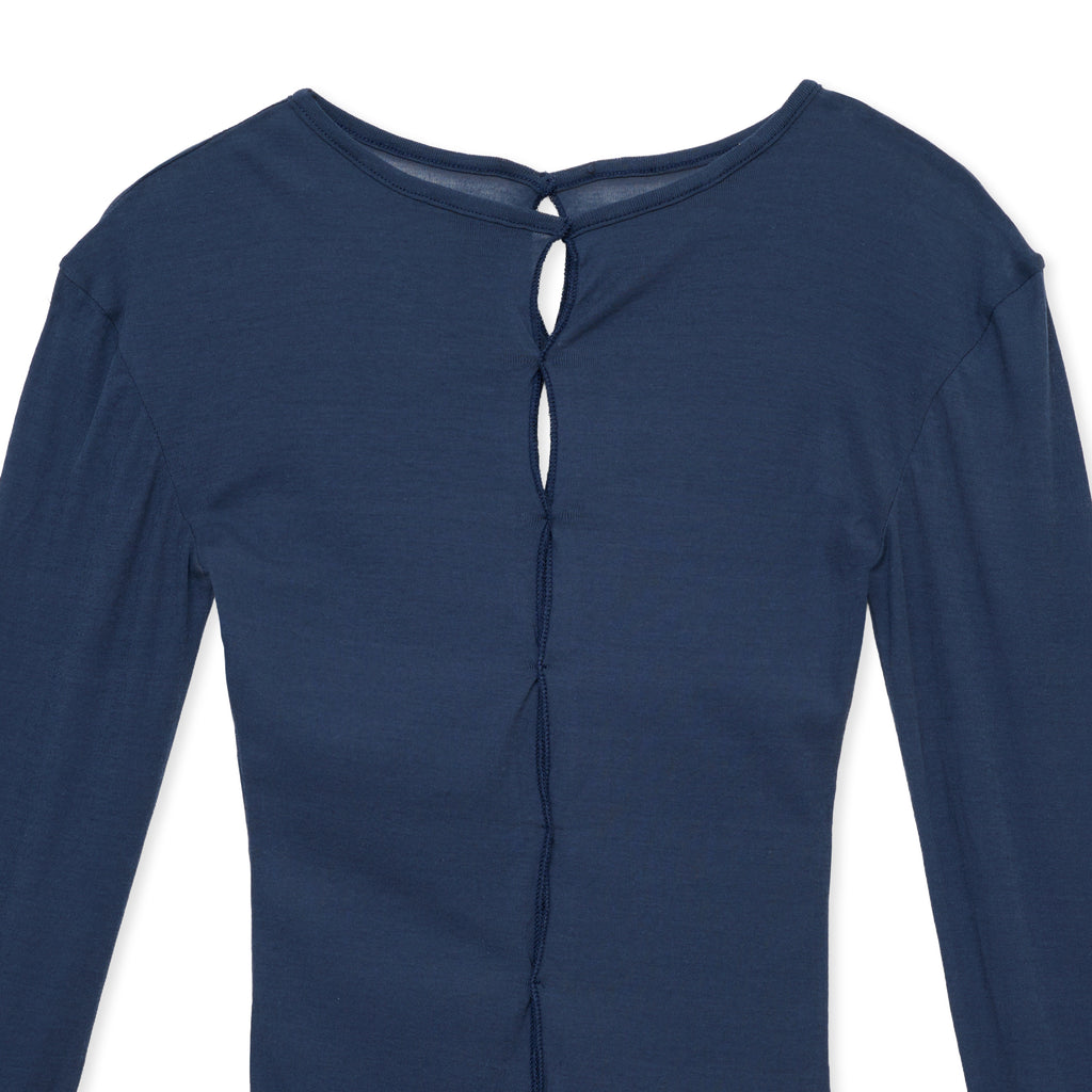 hole sheer / NAVY – SHISHIKUI