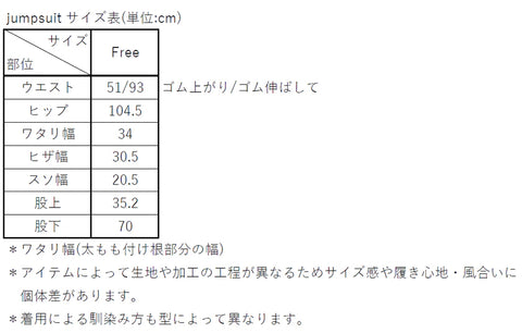 C JUMP SUITS / BLACK