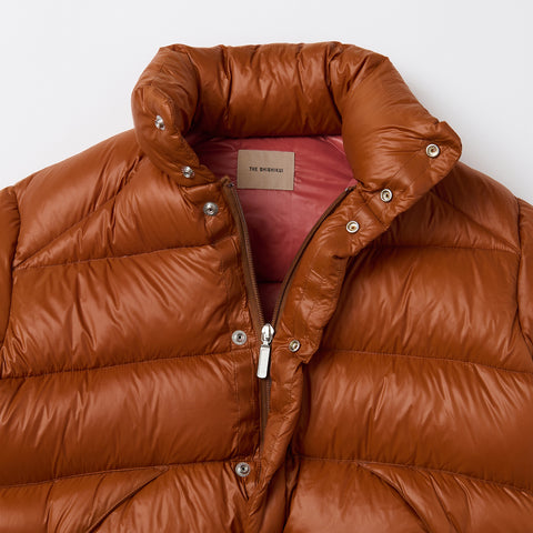 DOWN JACKET / LUSTER BROWN