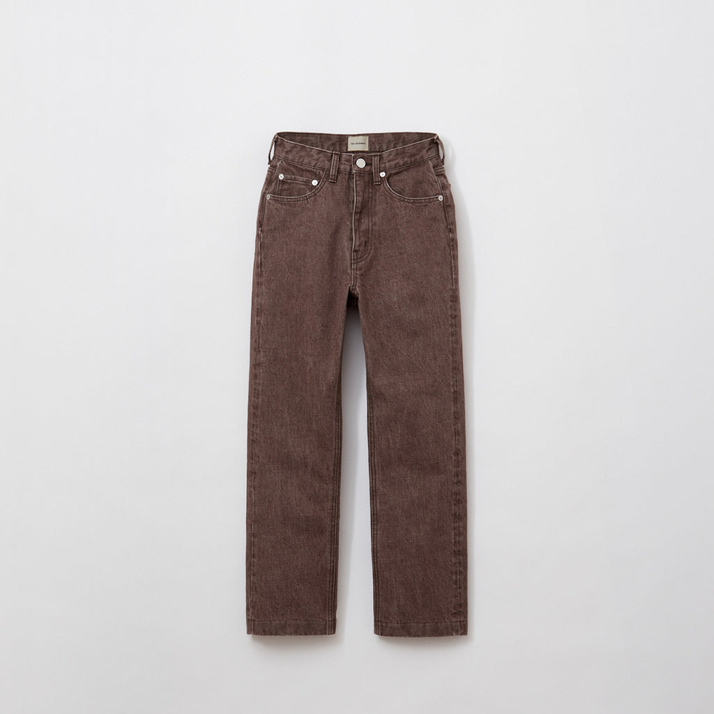 THE SHISHIKUI  BASIC JEANS/BROWN