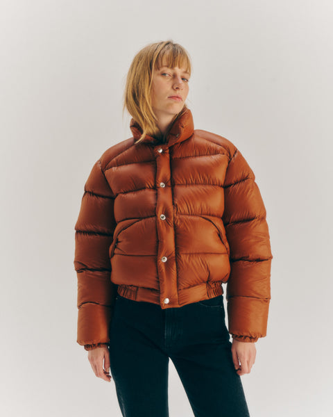 DOWN JACKET / LUSTER BROWN