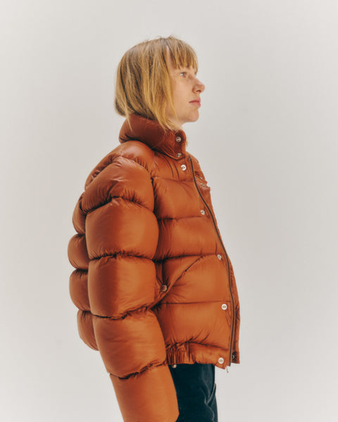 DOWN JACKET / LUSTER BROWN