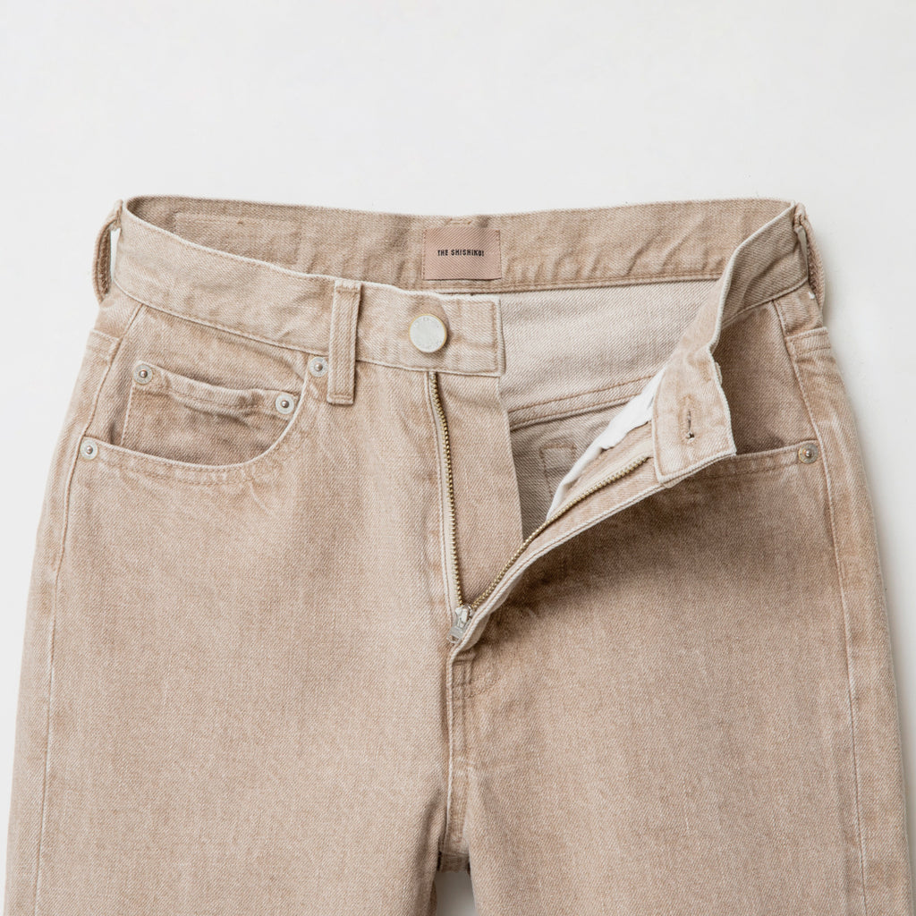 BASIC JEANS / BEIGE – THE SHISHIKUI