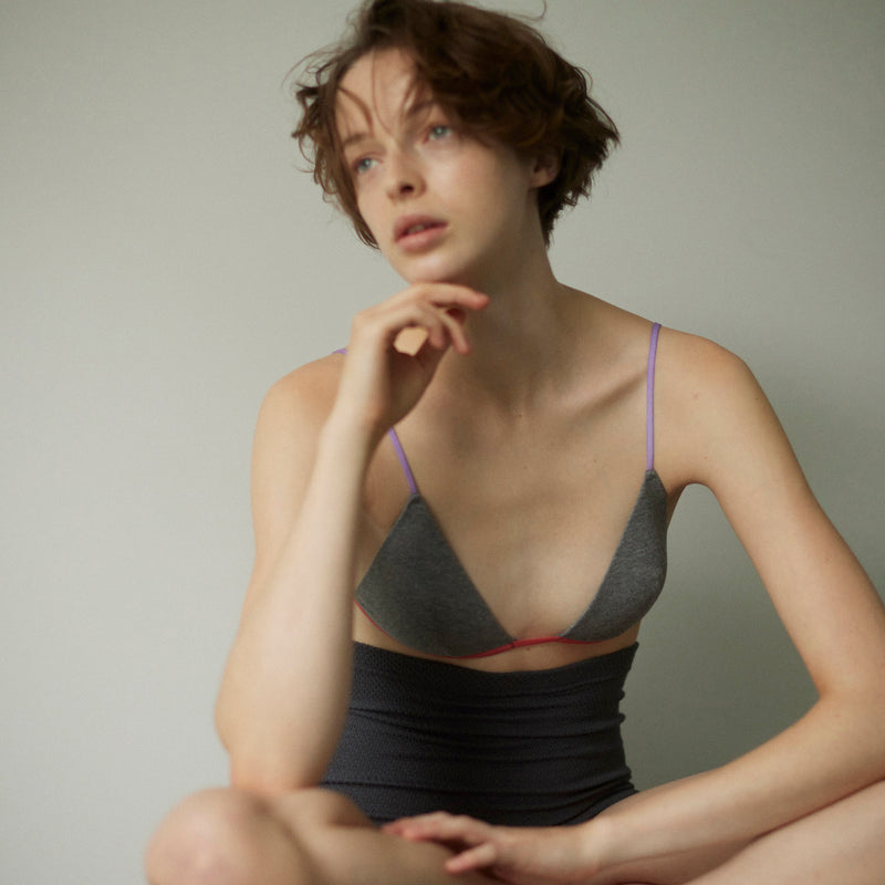 Strap Bra / gray – SHISHIKUI