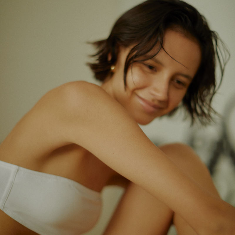 Bare Bra / WHITE – SHISHIKUI