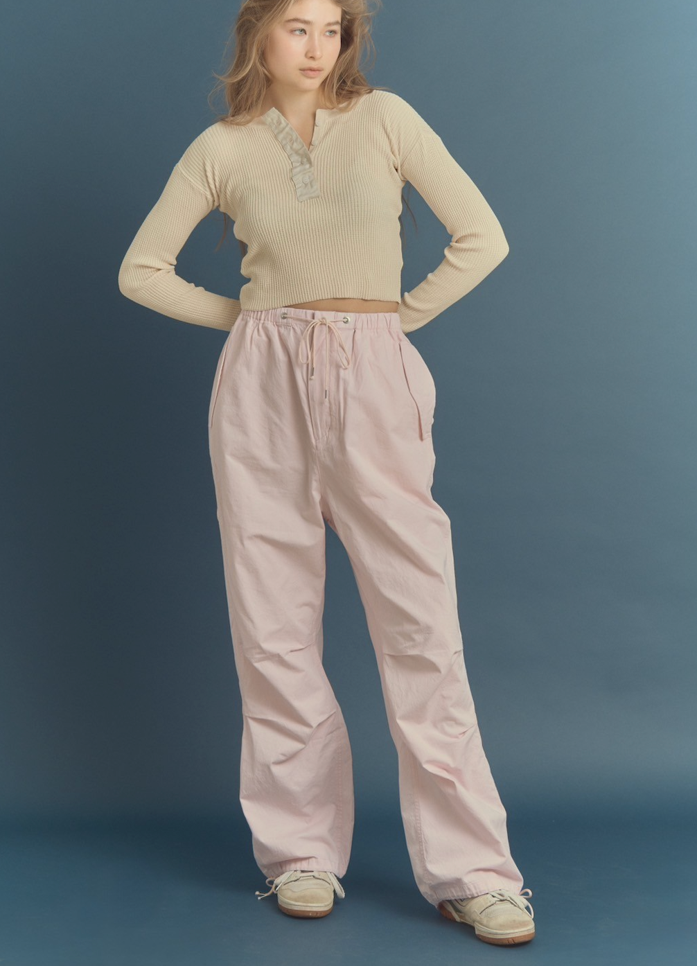 SHISHIKUI シシクイ パラシュートパンツNEW PINK PARACHUTE PANTS / PINK – SHISHIKUI