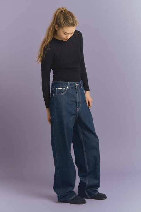 the shishikui Daco インディゴピンクステッチ 34 Daco / INDIGO PINK STITCH – SHISHIKUI