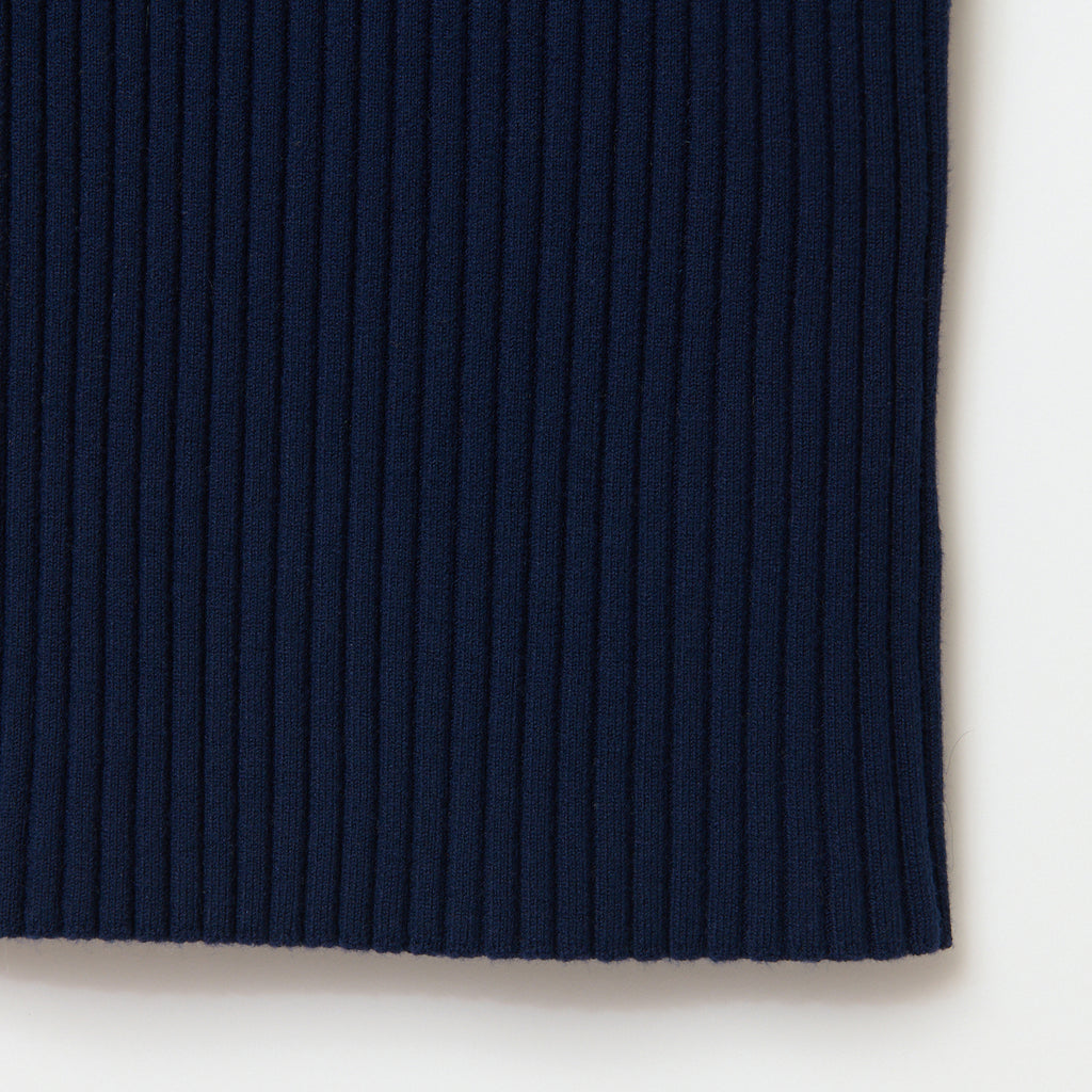 SHISHIKUI ニット　キャミソール　Knit Cami navy blue SHISHIKUI ニット キャミソール Knit Cami navy blue SHISHIKUI