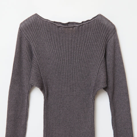 COTTON CASHMERE / DARK GRAY