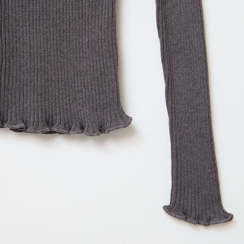 COTTON CASHMERE / DARK GRAY