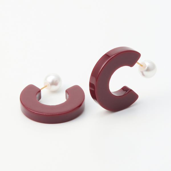 アクセサリー SHISHIKUI Pierce II / BURGUNDY Pierce II / BURGUNDY – SHISHIKUI