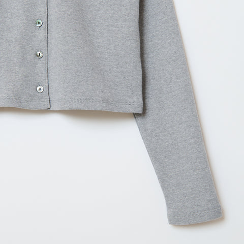 LONG POLO SHIRT / GRAY