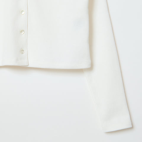 LONG POLO SHIRT / WHITE