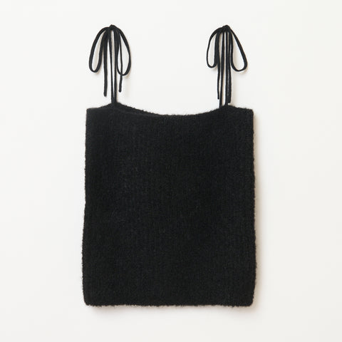 CAMI KNIT / BLACK