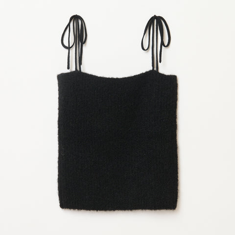 CAMI KNIT / BLACK