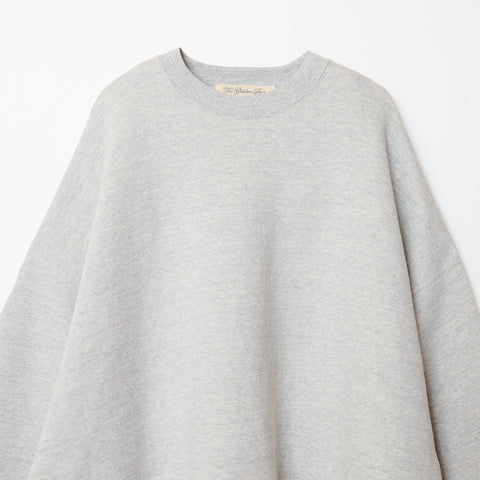 Brushed Crew / HEATHER GRAY