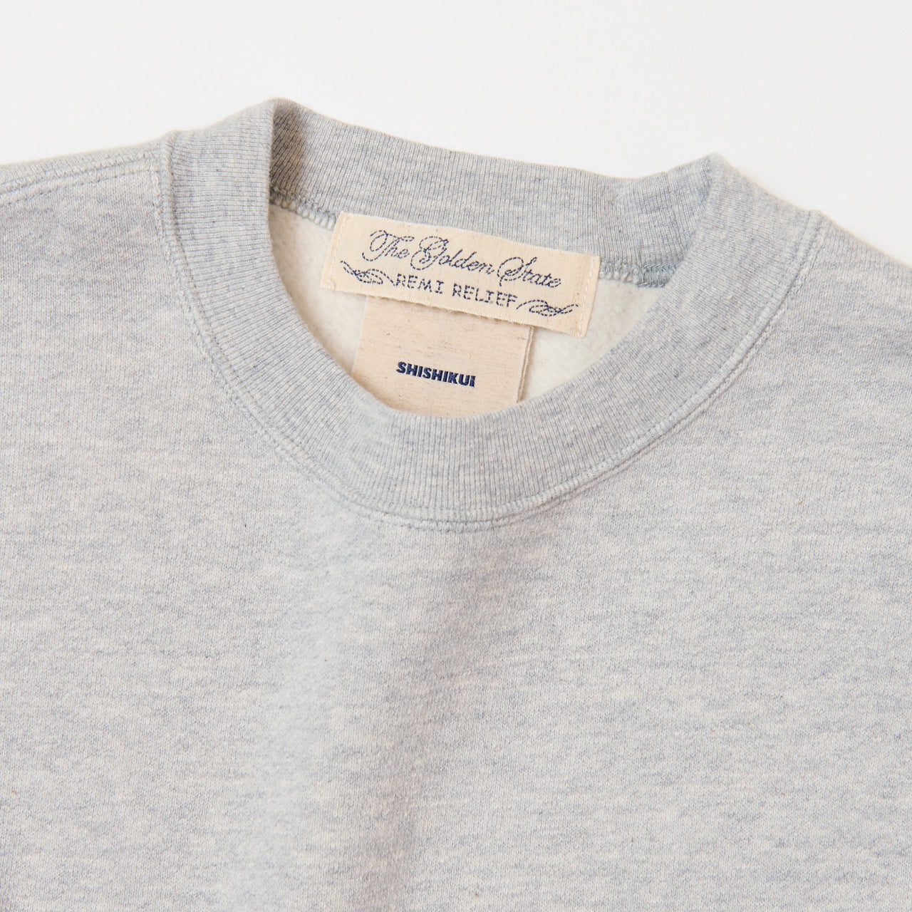 SHISHIKUI Brushed Crew BLACK レミレリーフ　シシクイ Brushed Crew / BLACK – SHISHIKUI