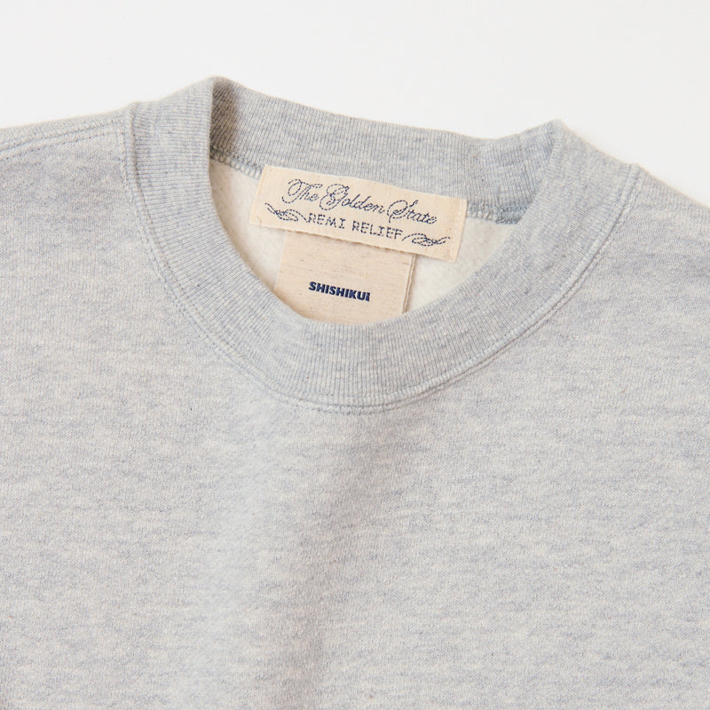SHISHIKUI Brushed Crew / BLACK スウェット Brushed Crew / BLACK – SHISHIKUI