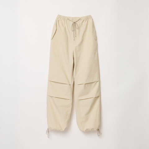 PARACHUTE PANTS / CREAM