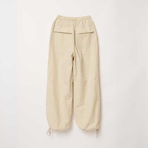 PARACHUTE PANTS / CREAM