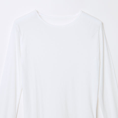 Long Sleeve / SHEER WHITE